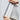 Halara Mid Rise Denim Print French Terry Casual Sweatpants Jeans with Pockets