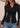 PRETTYGARDEN Womens Button Down Shirts V Neck Collared Ruched Slim Fit Long Sleeve Shirt Casual Fall Fashion Ladies Tops